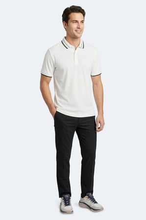 Slazenger ZINOVIA Erkek  Beyaz Tişört