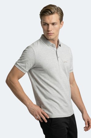 Slazenger ZERU Erkek  Gri Tişört