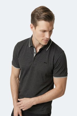 Slazenger ZERU Erkek  Siyah Tişört