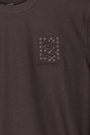 Slazenger ZEGNA Erkek  Kahve Tişört
