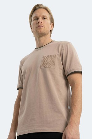 Slazenger ZAVIER Erkek  Kahve Tişört