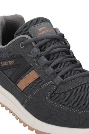 Slazenger OUTLAWS I Erkek  Koyu Gri Günlük Spor Ayakkabısı