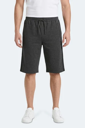 Slazenger NEYRA Erkek Kapri Koyu Gri Şort