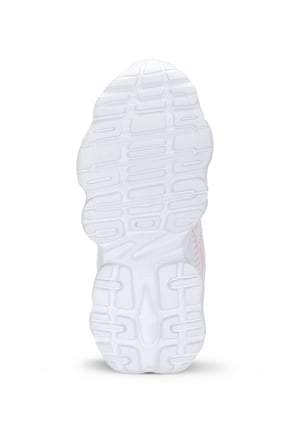 Slazenger FIZZY Kız Çocuk Cırt Cırtlı Beyaz / Pembe Günlük Spor Ayakkabısı