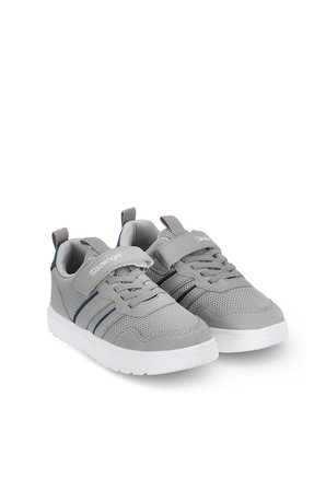Slazenger FIORA Unisex Çocuk Cırt Cırtlı Gri / Saks Mavi Günlük Spor Ayakkabısı