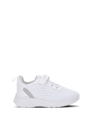 Slazenger FLAREX Unisex Çocuk Cırt Cırtlı Beyaz / Gri Günlük Spor Ayakkabısı