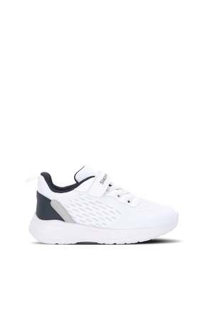 Slazenger FLAREX Unisex Çocuk Cırt Cırtlı Beyaz / Lacivert Günlük Spor Ayakkabısı