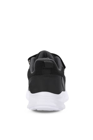 Slazenger FLAREX Unisex Çocuk Cırt Cırtlı Siyah / Koyu Gri Günlük Spor Ayakkabısı