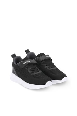 Slazenger FLAREX Unisex Çocuk Cırt Cırtlı Siyah / Koyu Gri Günlük Spor Ayakkabısı