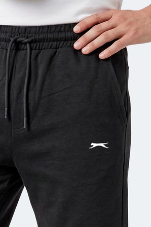 Slazenger KASEY Erkek Pamuklu Siyah Şort