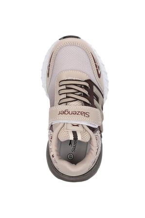 Slazenger ENZO I Unisex Çocuk  Bej / Kahve Günlük Spor Ayakkabısı