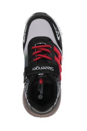 Slazenger ENZO I Unisex Çocuk  Siyah / Kırmızı Günlük Spor Ayakkabısı