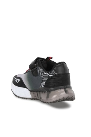 Slazenger ENZO I Unisex Çocuk  Siyah / Kırmızı Günlük Spor Ayakkabısı