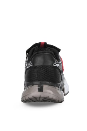 Slazenger ENZO I Unisex Çocuk  Siyah / Kırmızı Günlük Spor Ayakkabısı