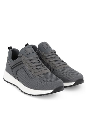Slazenger TRUTH Erkek  Füme / Siyah Koşu & Yürüyüş Spor Ayakkabısı