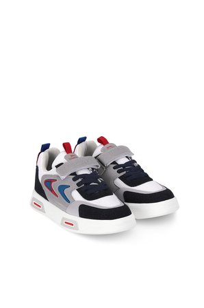 Slazenger KARETTA I Unisex Çocuk Cırt Cırtlı Beyaz / Lacivert Günlük Spor Ayakkabısı