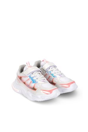 Slazenger KAFKA F Kız Çocuk  Beyaz / Pembe Günlük Spor Ayakkabısı