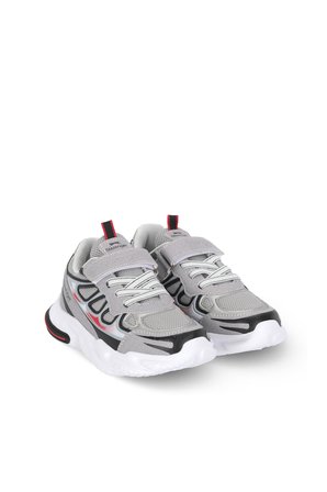 Slazenger KUFA I Unisex Çocuk  Gri / Siyah Günlük Spor Ayakkabısı