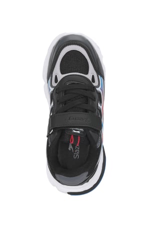 Slazenger KUFA I Unisex Çocuk  Siyah / Gri Günlük Spor Ayakkabısı