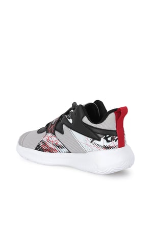 Slazenger KOTHILL  F Unisex Çocuk Cırt Cırtlı Gri / Kırmızı Günlük Spor Ayakkabısı