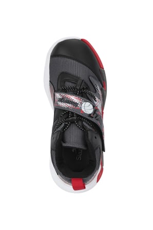 Slazenger KOTHILL  F Unisex Çocuk Cırt Cırtlı Siyah / Kırmızı Günlük Spor Ayakkabısı