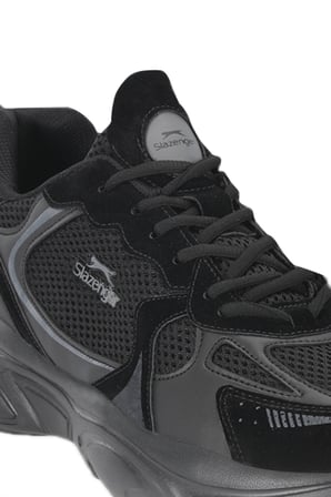 Slazenger INFERNO I Erkek  Siyah / Siyah Koşu & Yürüyüş Spor Ayakkabısı