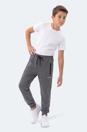 Slazenger PRIMO Erkek Çocuk  Koyu Gri Eşofman Altı