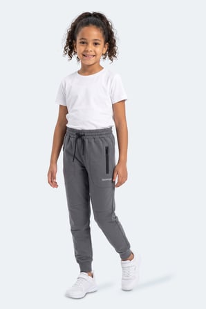 Slazenger PRIMO Erkek Çocuk  Koyu Gri Eşofman Altı