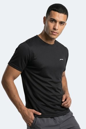 Slazenger HAUNTED I Erkek  Siyah Tişört