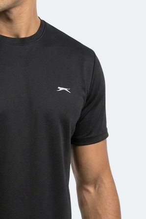 Slazenger HAUNTED I Erkek  Siyah Tişört