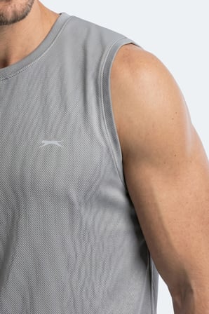 Slazenger HAZZAR I Erkek  Gri Tişört