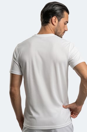 Slazenger HIJACK I Erkek  Beyaz Tişört