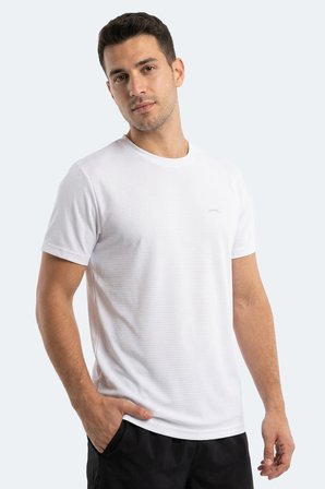 Slazenger HUGGER Erkek  Beyaz Tişört
