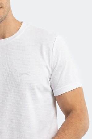 Slazenger HUGGER Erkek  Beyaz Tişört