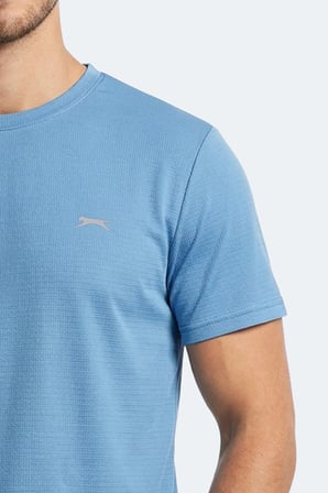 Slazenger HUGGER Erkek  Mavi Tişört