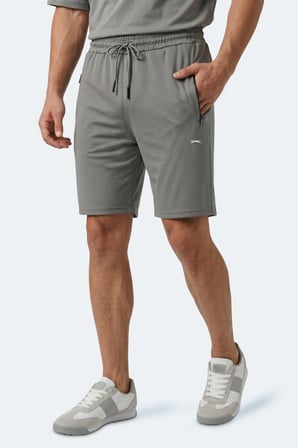Slazenger HYPERBOLT I Erkek Cepli Fıtness Koyu Gri Şort
