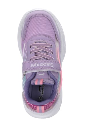 Slazenger ERROR I Kız Çocuk Cırt Cırtlı Lila Günlük Spor Ayakkabısı