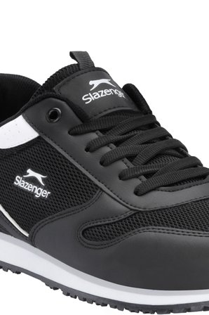 Slazenger IRONICS I Erkek  Siyah / Beyaz Günlük Spor Ayakkabısı