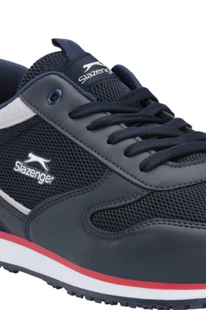 Slazenger IRONICS I Erkek Büyük Beden Lacivert Günlük Spor Ayakkabısı