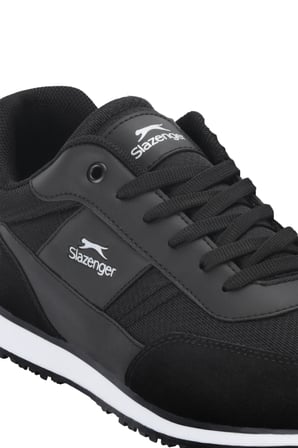 Slazenger ISKRA I Erkek  Siyah / Beyaz Günlük Spor Ayakkabısı