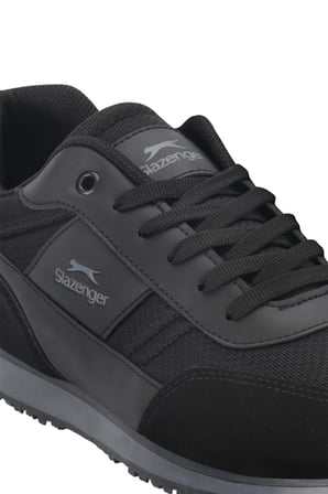 Slazenger ISKRA I Erkek  Siyah / Siyah Günlük Spor Ayakkabısı