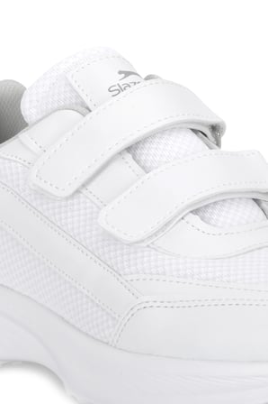 Slazenger IDENTIVE I Kadın Cırt Cırtlı Beyaz / Beyaz Günlük Spor Ayakkabısı