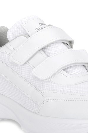 Slazenger IDENTIVE I Kadın Cırt Cırtlı Beyaz / Beyaz Günlük Spor Ayakkabısı