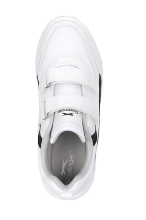 Slazenger IDENTIVE I Kadın Cırt Cırtlı Beyaz / Siyah Günlük Spor Ayakkabısı