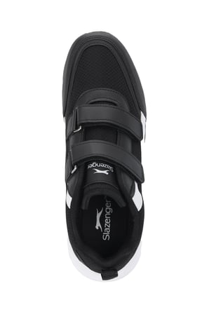 Slazenger IDENTIVE I Kadın Cırt Cırtlı Siyah / Beyaz Günlük Spor Ayakkabısı