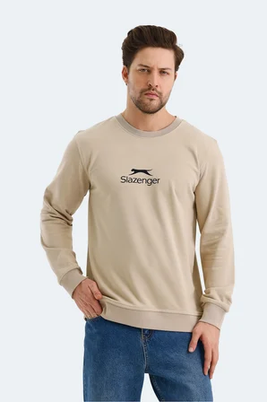 Slazenger ORTWIN 2 Lİ SET Erkek  Beyaz - Yeşil Sweatshırt