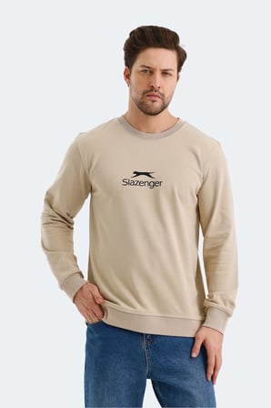 Slazenger ORTWIN 2 Lİ SET Erkek  Beyaz - Yeşil Sweatshırt