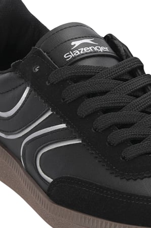 Slazenger ADDITION I Kadın  Siyah / Gümüş Günlük Spor Ayakkabısı
