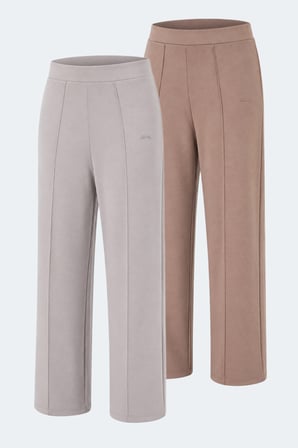 Slazenger VALENTINO 2 Lİ SET Kadın Bol Paça  Eşofman Altı