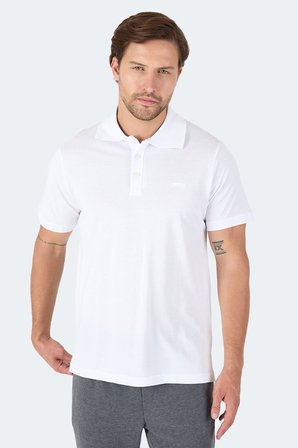 Slazenger SOHO 5 li Set Erkek  Beyaz - Pudra - İndigo - Turuncu - Fuşya Tişört